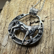 Load image into Gallery viewer, Rodeo Horse Necklace
