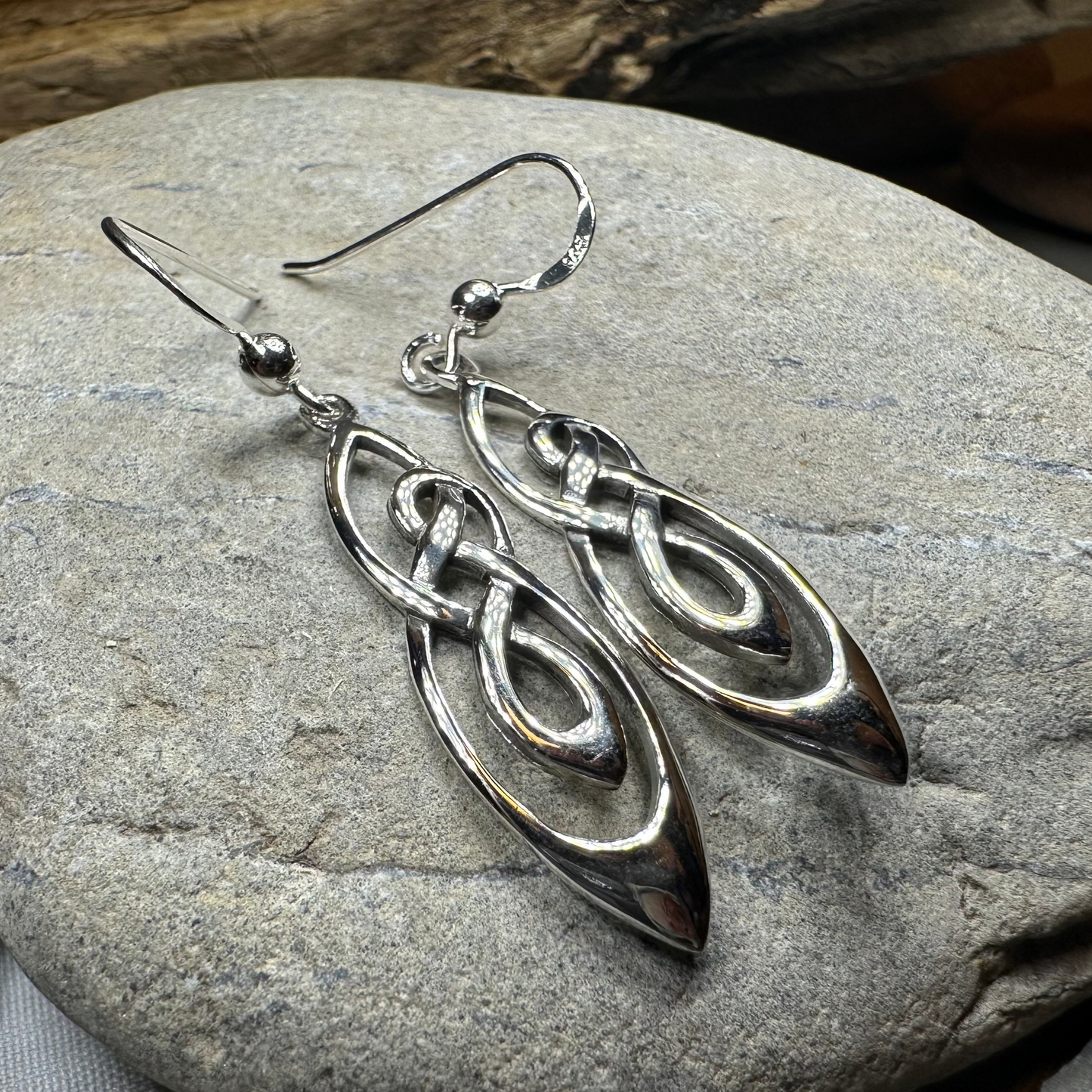 Tamsin Celtic Knot Earrings — view 8