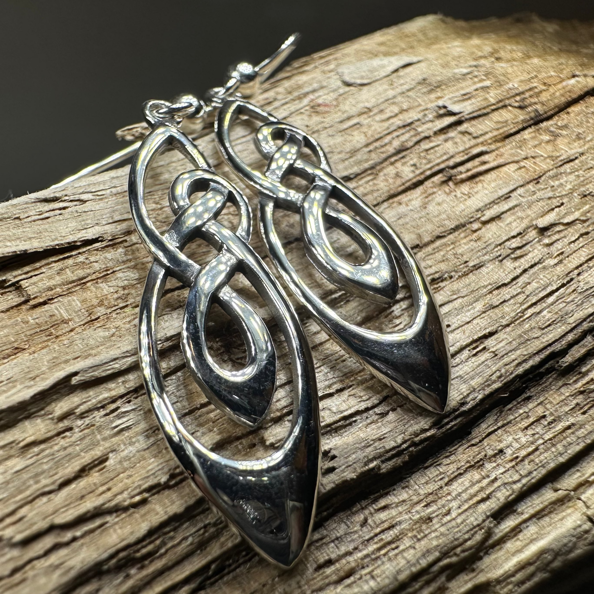 Tamsin Celtic Knot Earrings — view 3
