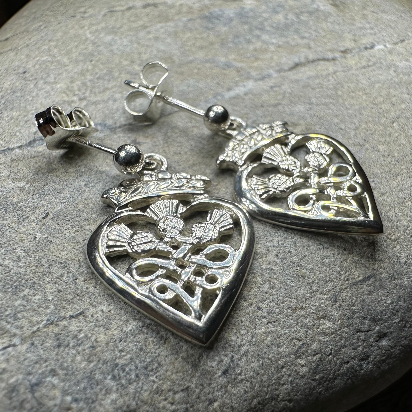 Heirloom Luckenbooth Earrings — view 2
