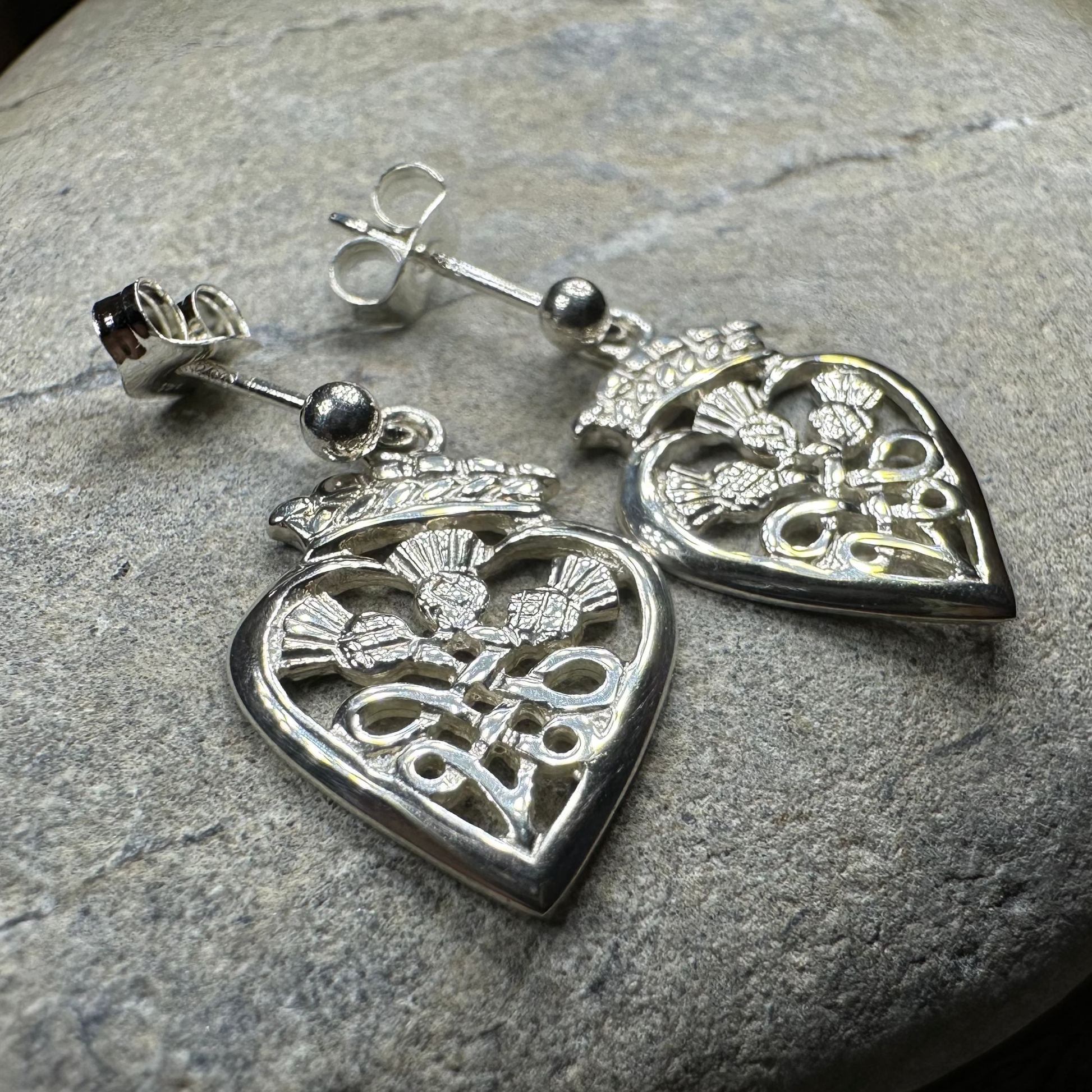 Heirloom Luckenbooth Earrings — view 2