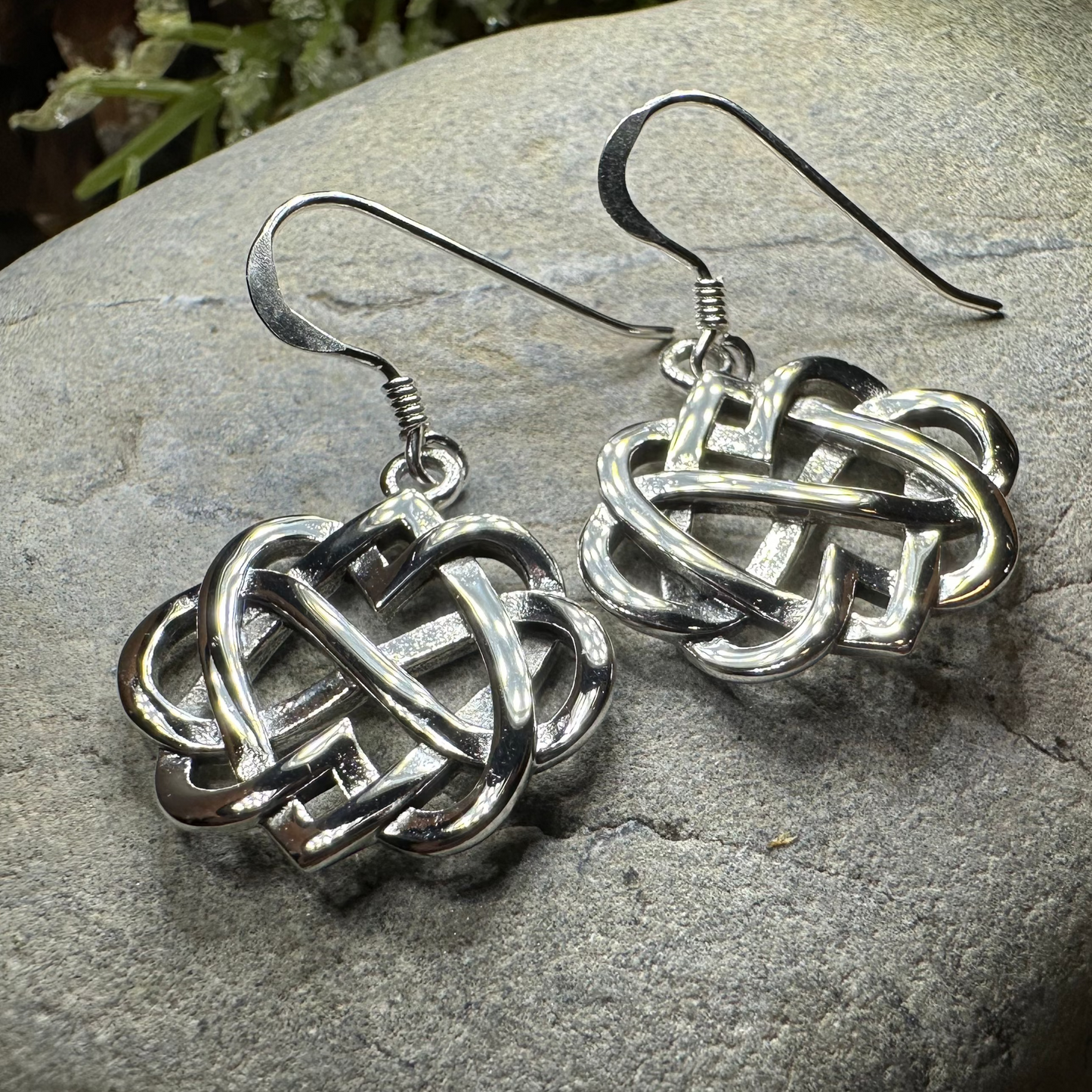 Infinite Love Heart Earrings — view 7