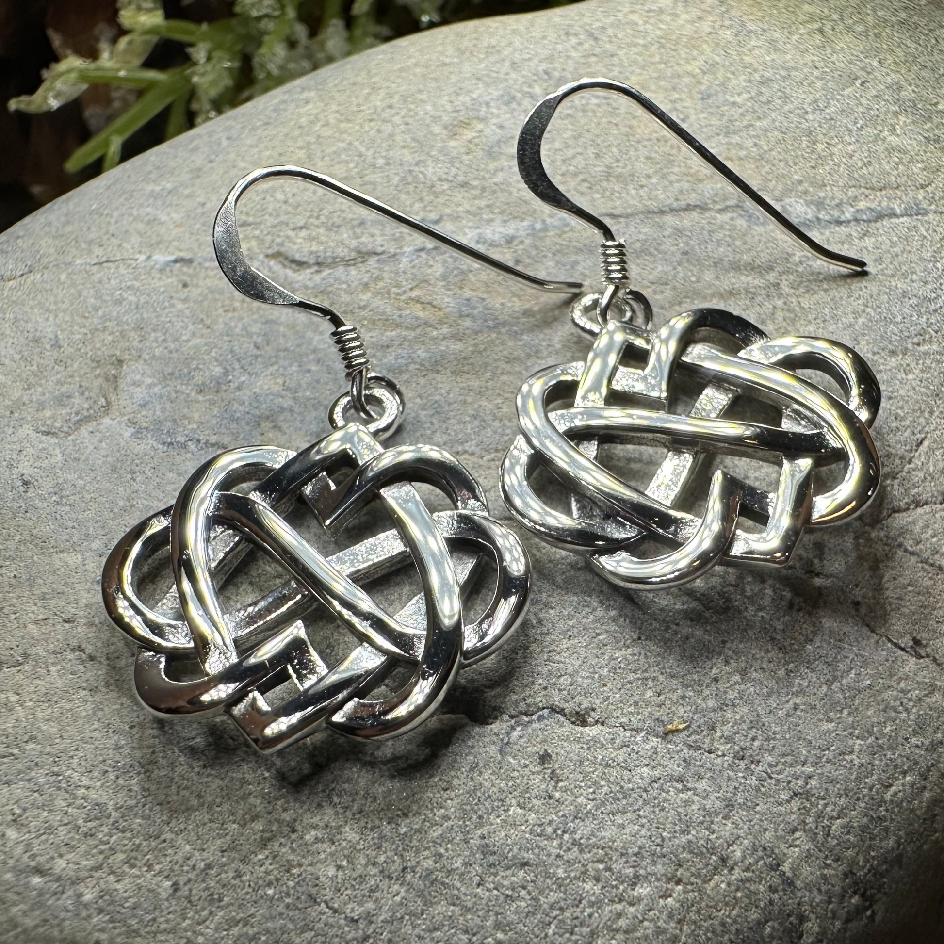 Infinite Love Heart Earrings — view 7