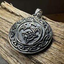 Load image into Gallery viewer, Rixon Celtic Dragon Necklace
