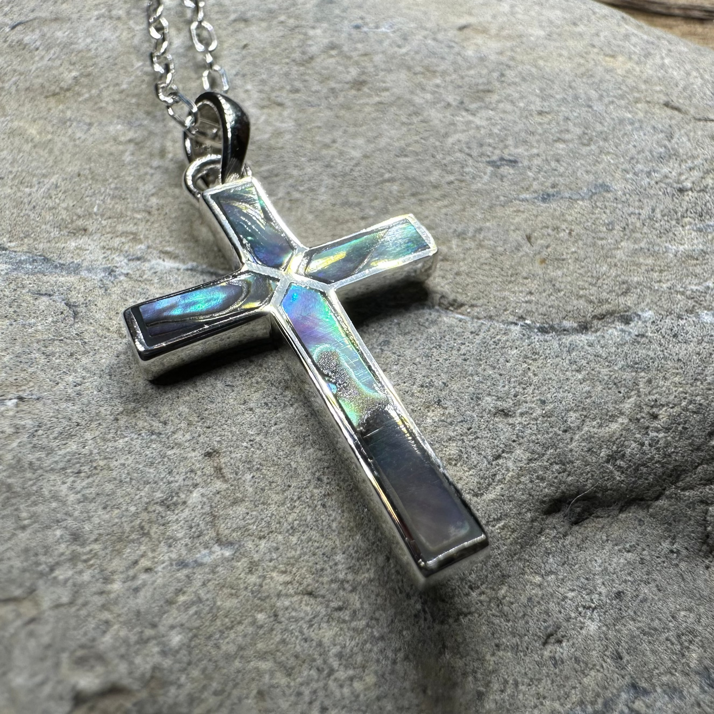 Elegance Cross Necklace — view 10