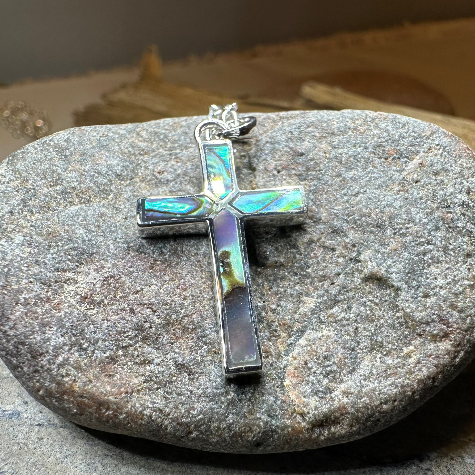 Elegance Cross Necklace — view 6