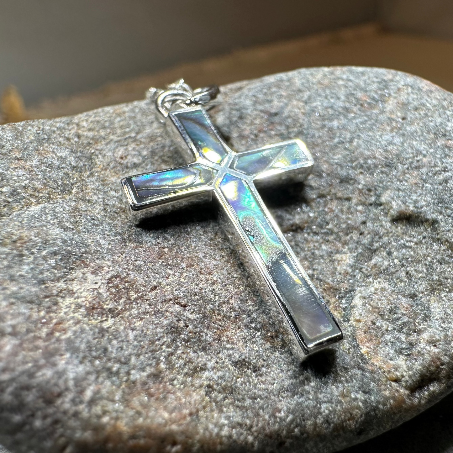 Elegance Cross Necklace — view 3