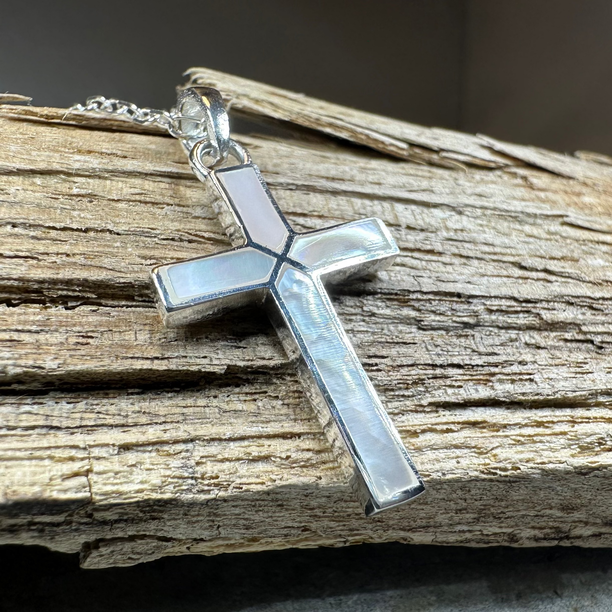 Elegance Cross Necklace — view 7