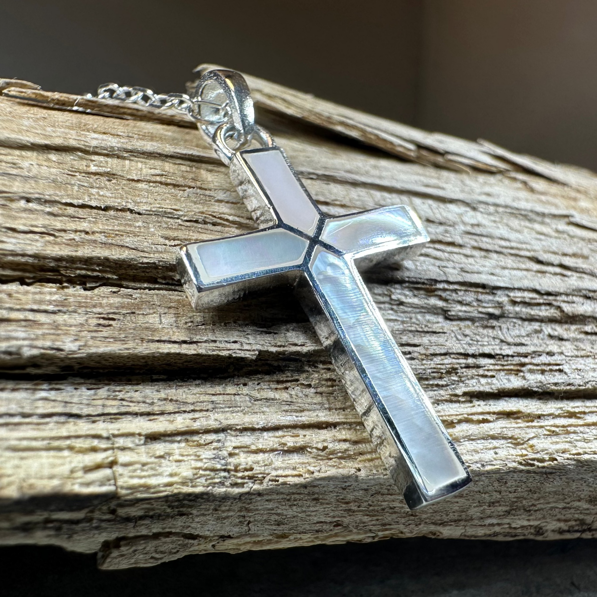 Elegance Cross Necklace — view 5