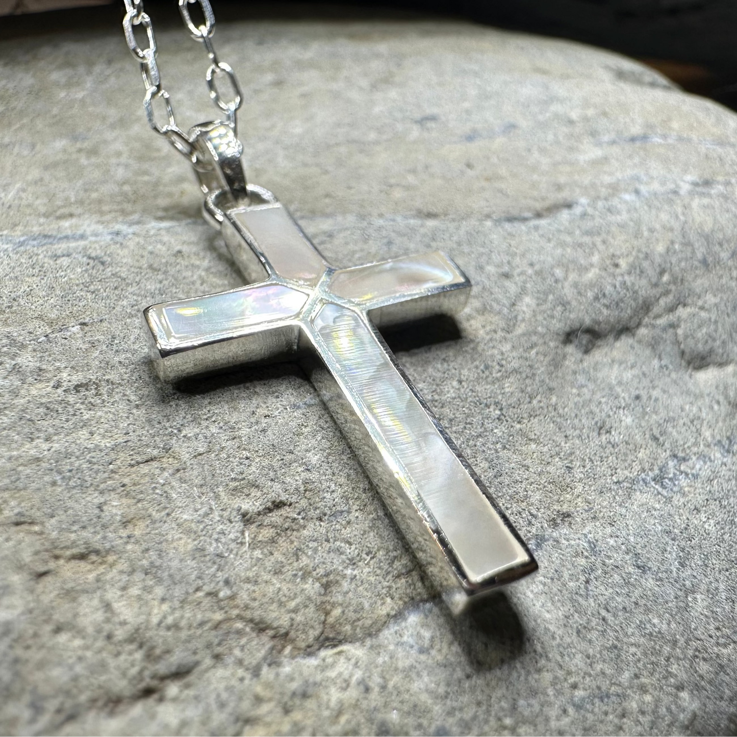 Elegance Cross Necklace — view 11