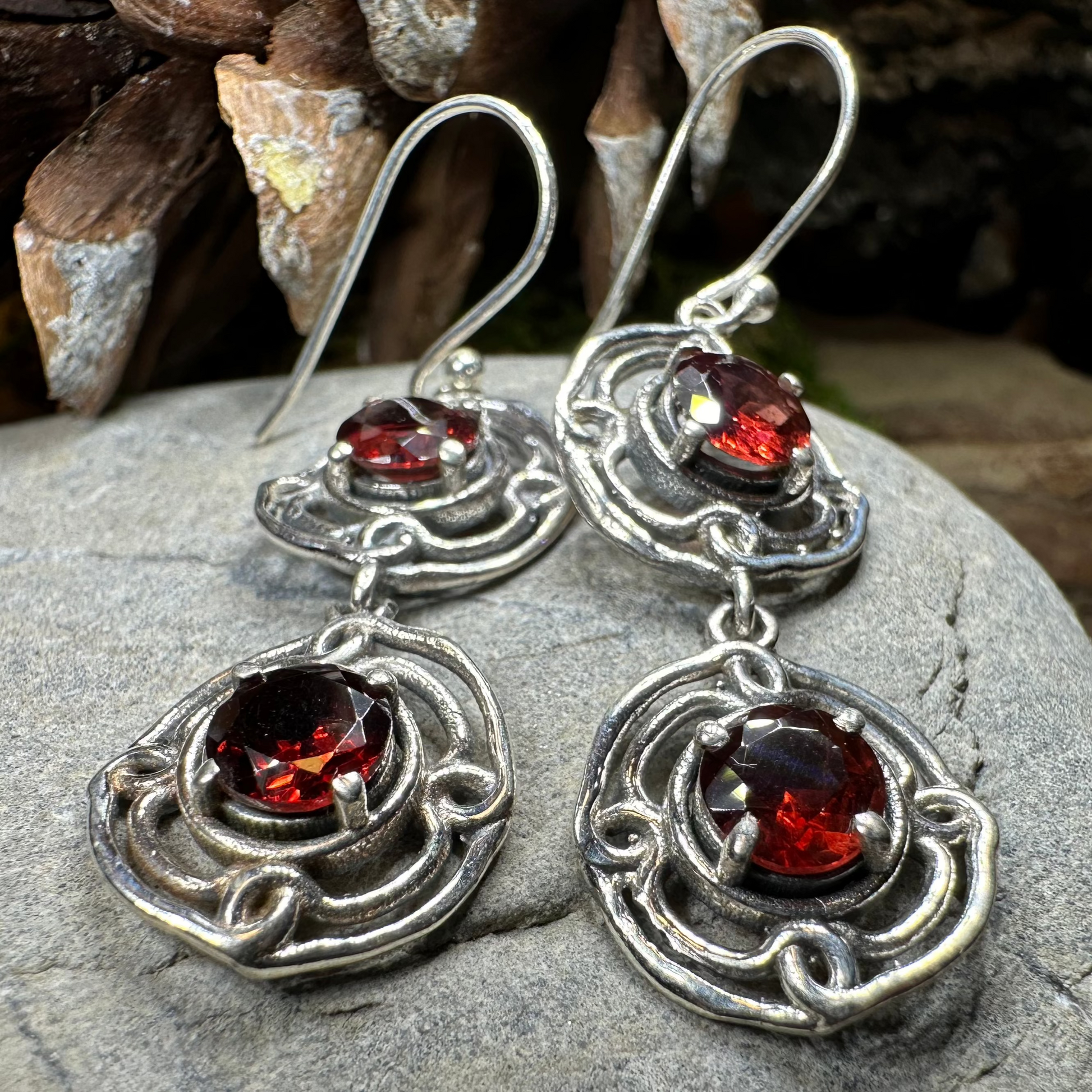 Sienna Celtic Knot Earrings — view 2