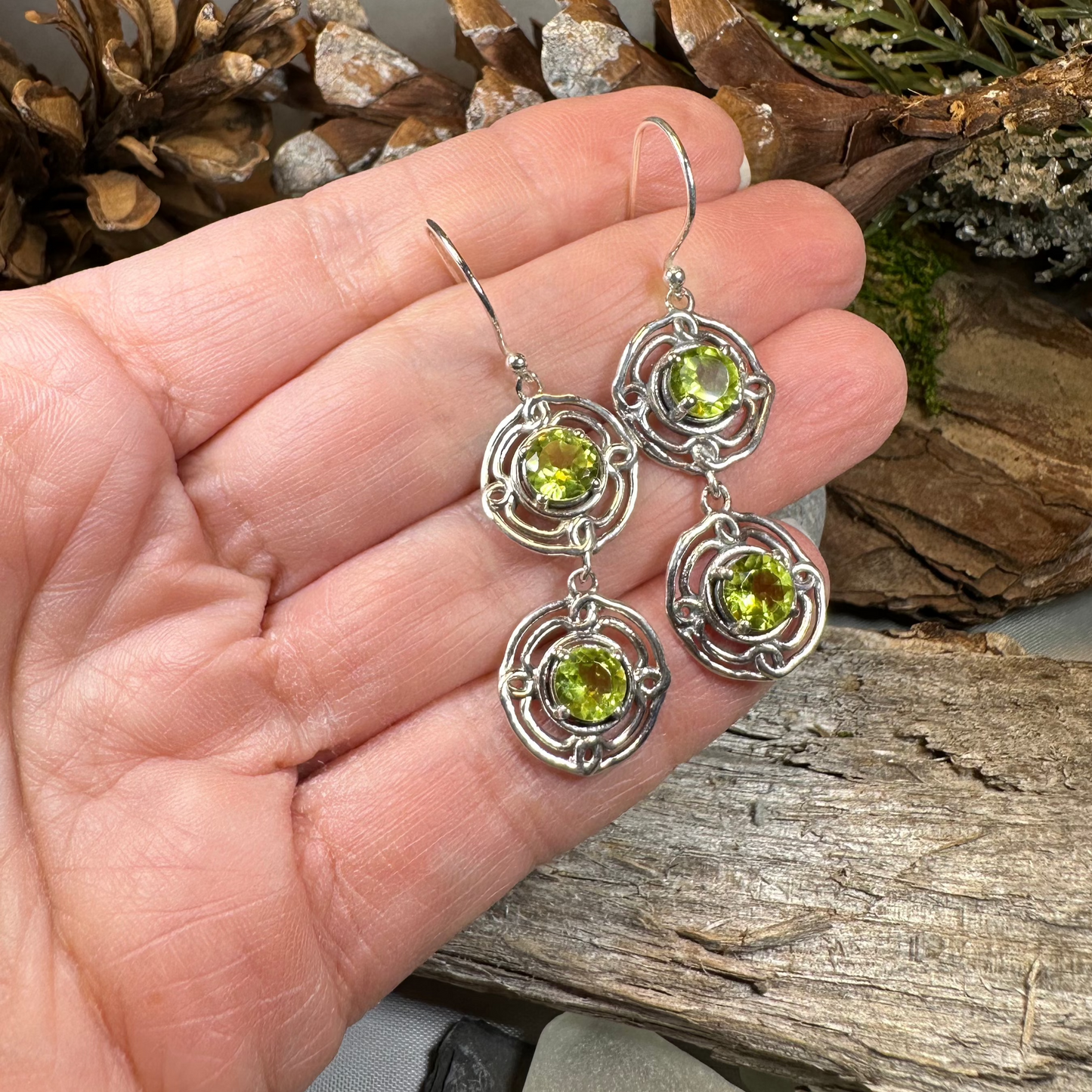 Sienna Celtic Knot Earrings — view 4