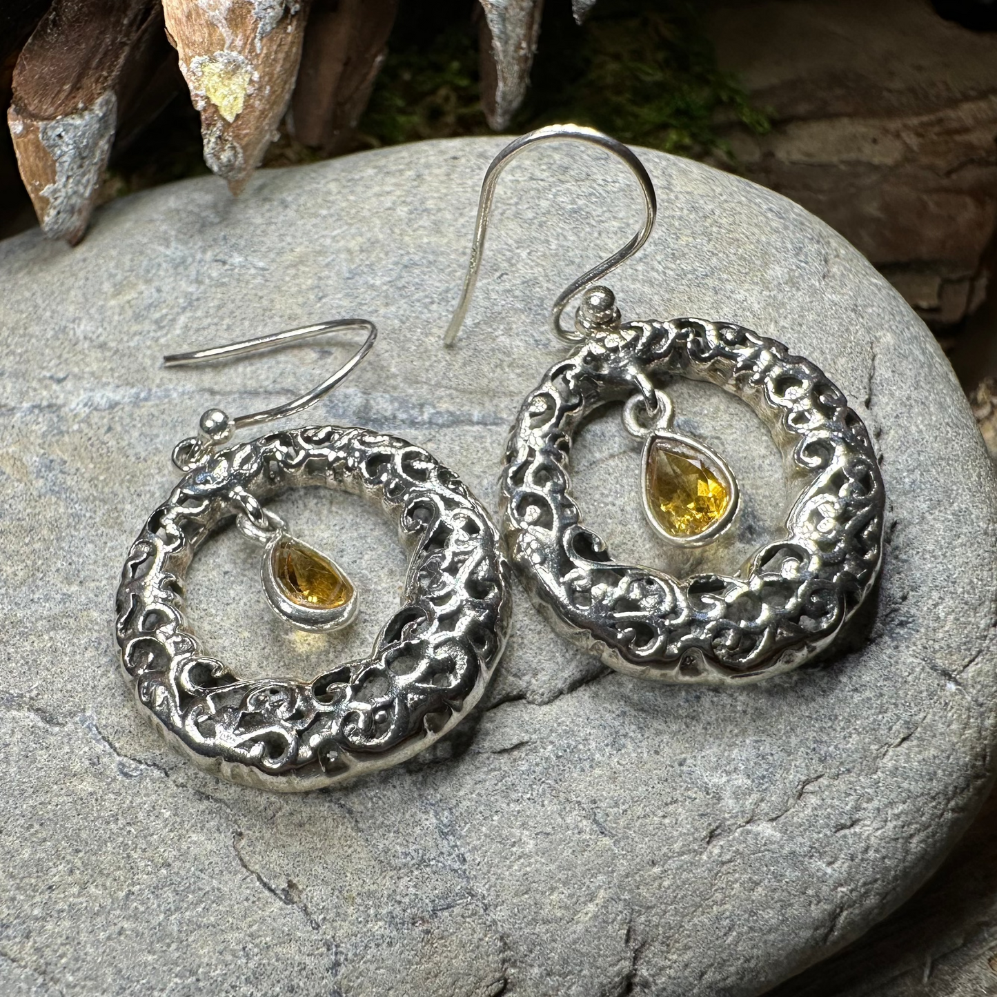 Celtic Spring Celtic Knot Earrings — view 4