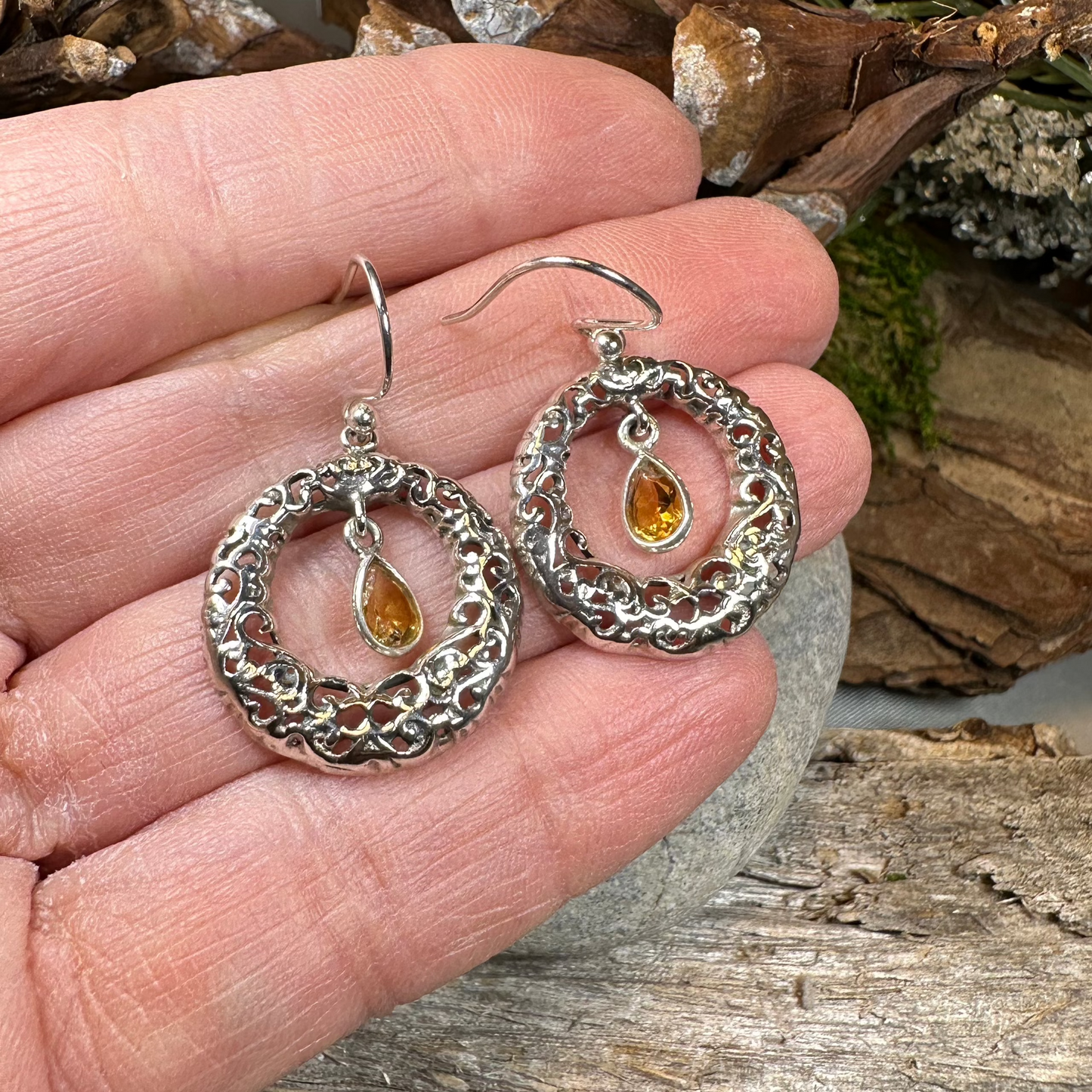 Celtic Spring Celtic Knot Earrings — view 3