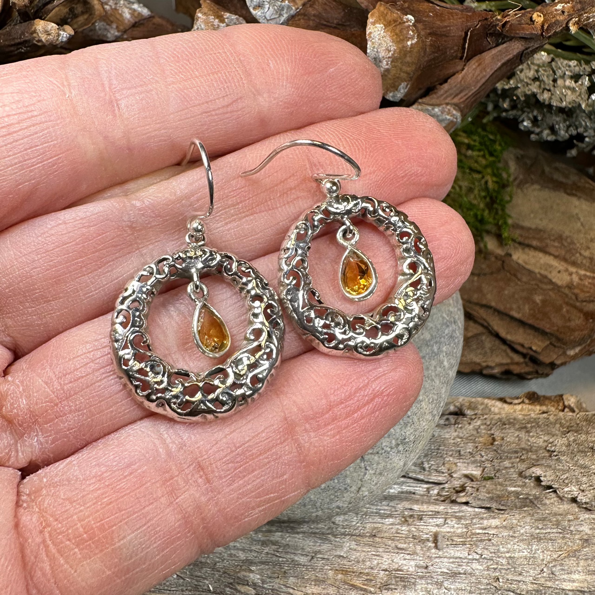 Celtic Spring Celtic Knot Earrings — view 3