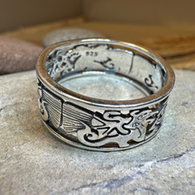 Load image into Gallery viewer, Welsh Dragon Band Ring
