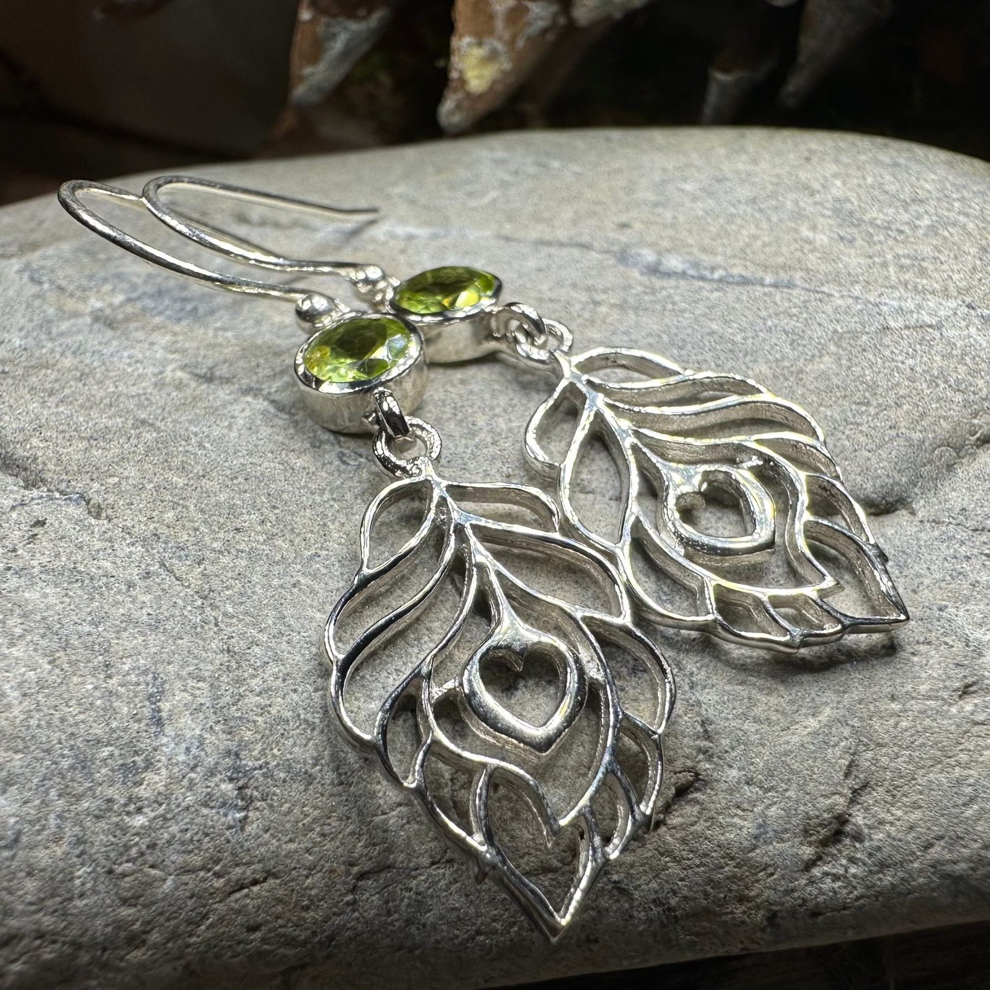 Feather Love Earrings — view 2