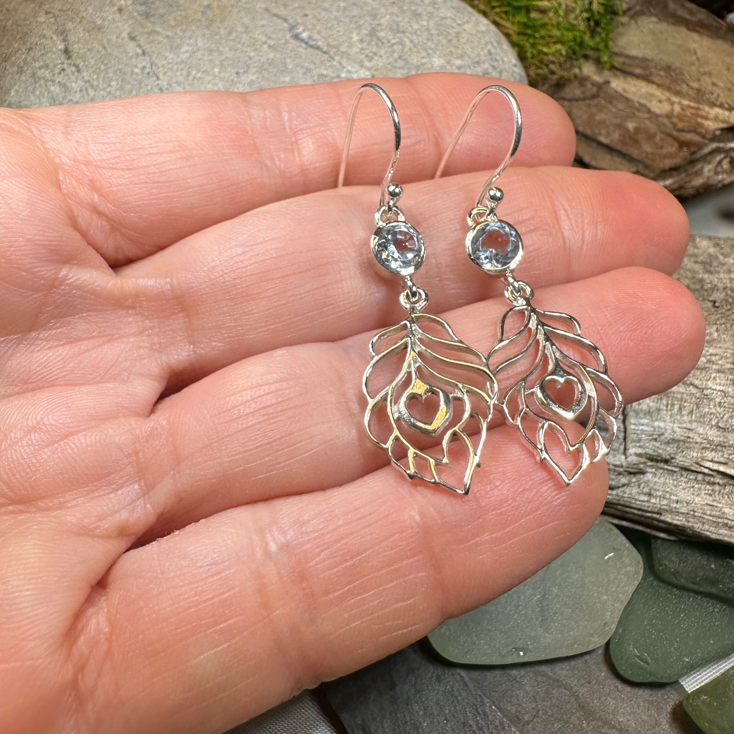 Feather Love Earrings — view 5