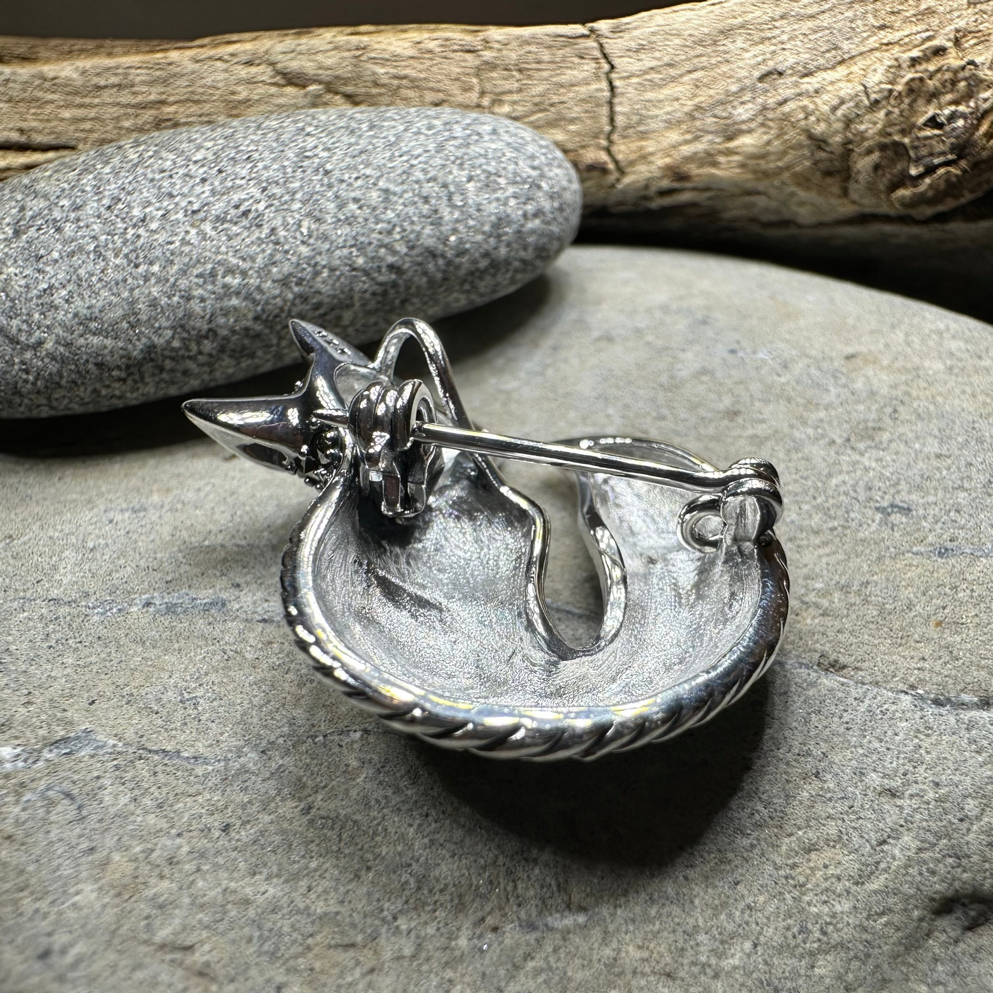 Marcasite Fox Brooch — view 6