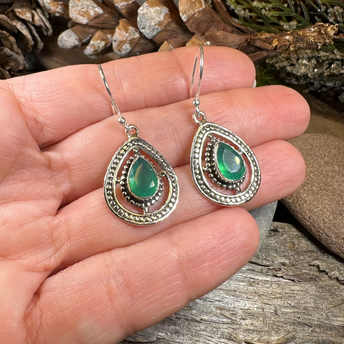 Arela Celtic Goddess Earrings — view 9