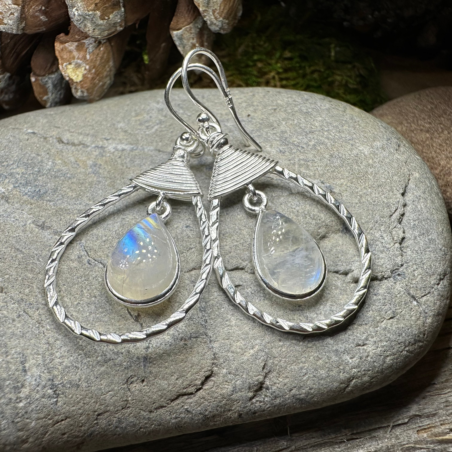 Delyth Celtic Earrings — view 9