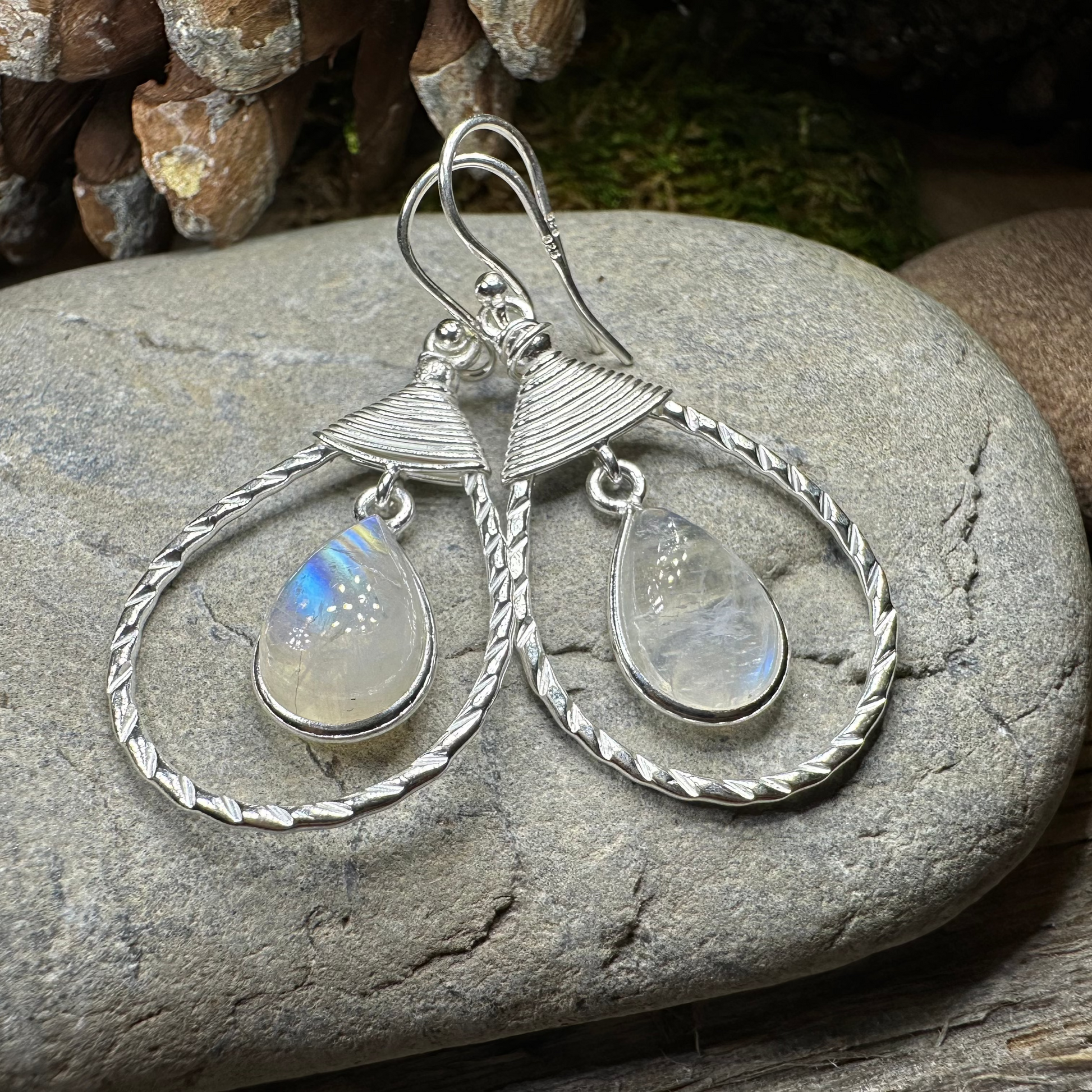 Delyth Celtic Earrings — view 9