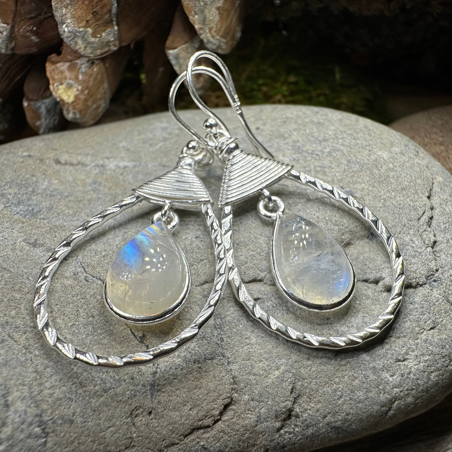Delyth Celtic Earrings — view 7