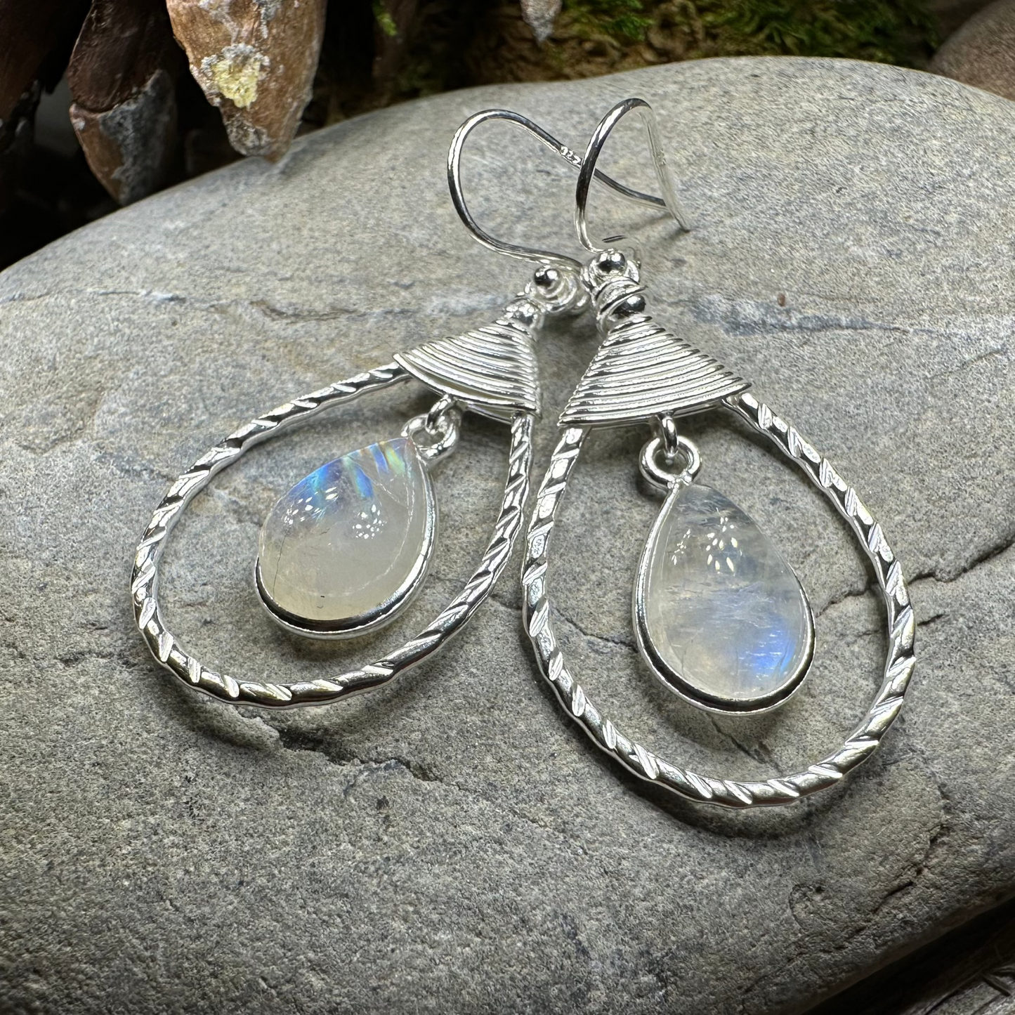Delyth Celtic Earrings — view 2
