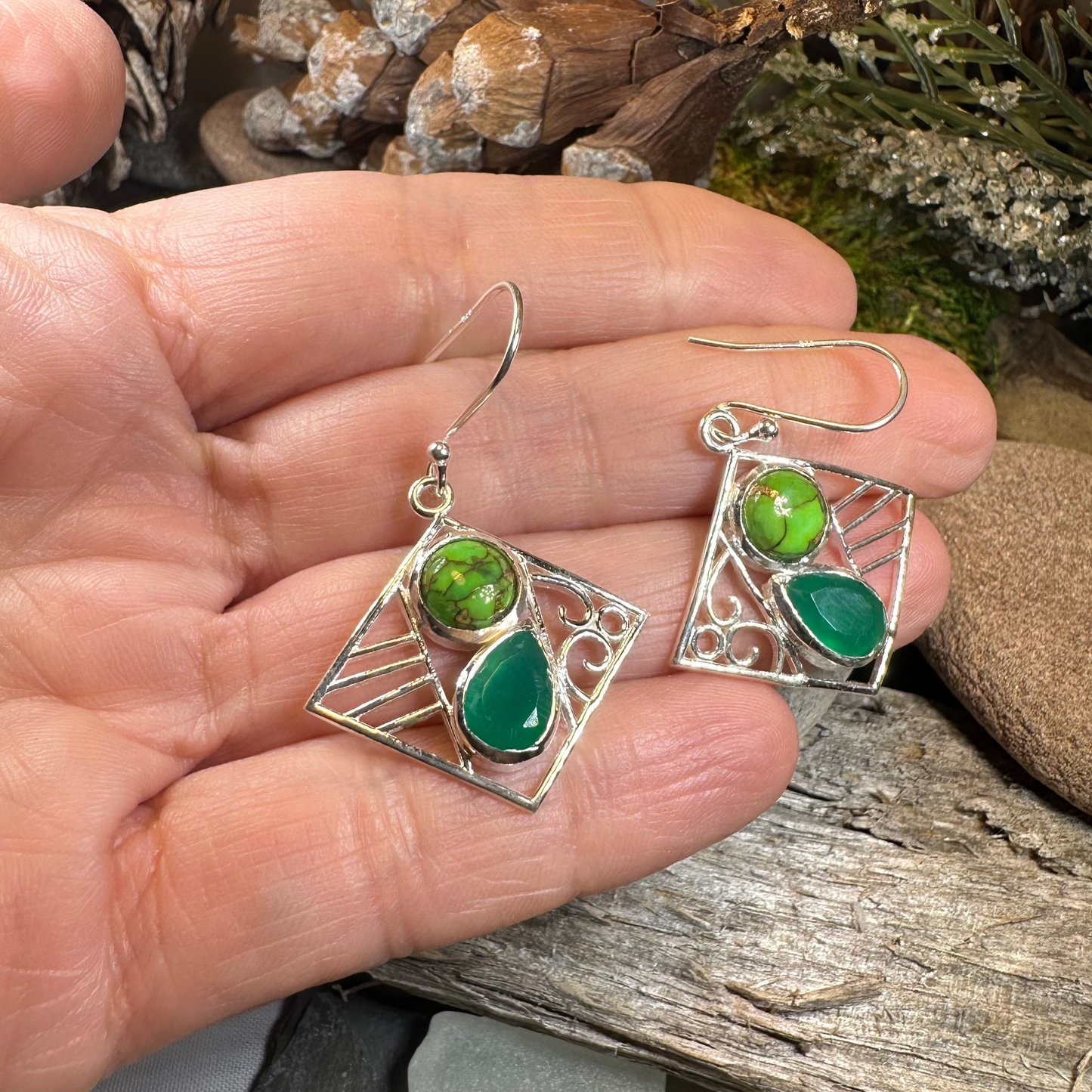 Mavis Celtic Earrings — view 4