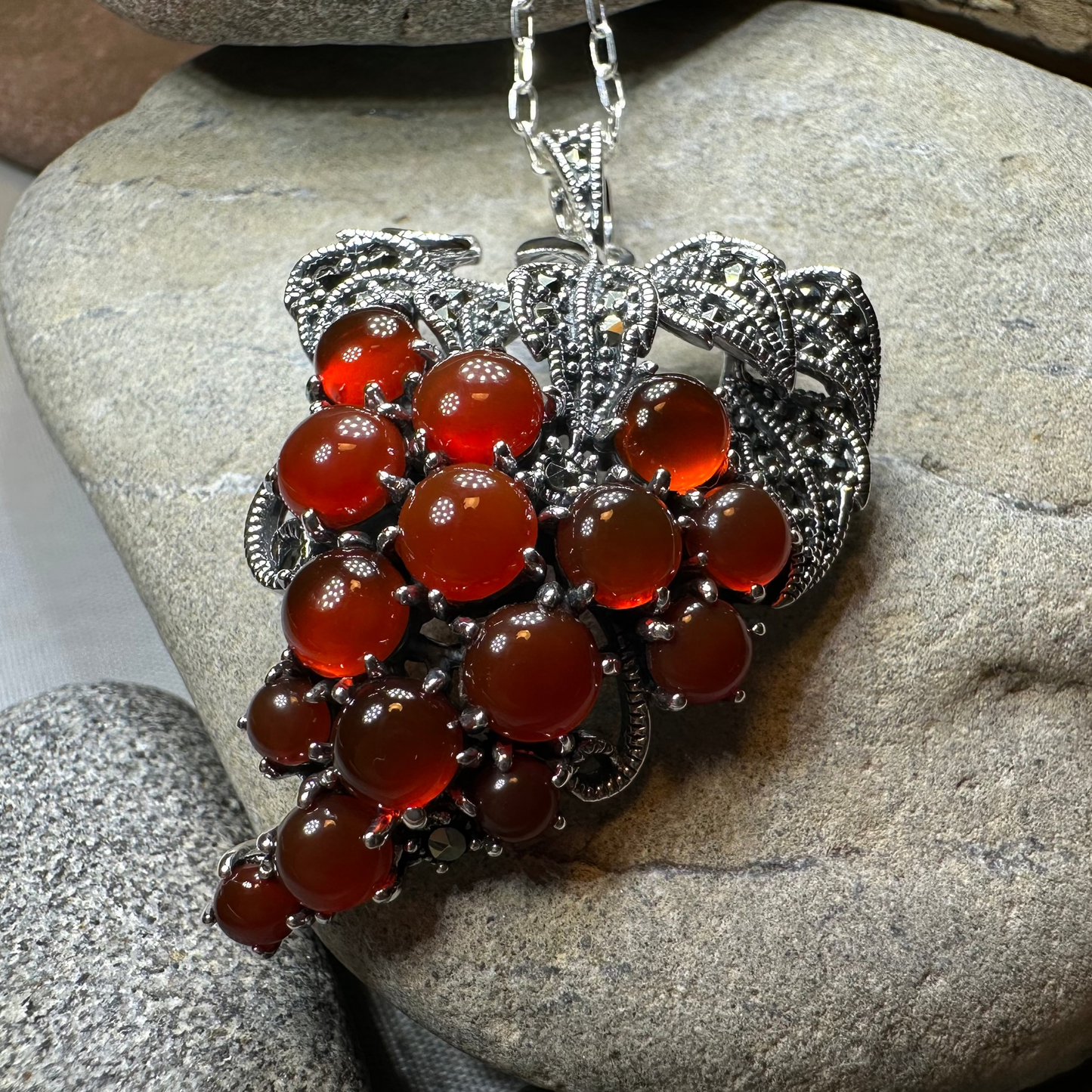 Wine Lovers Vineyard Necklace