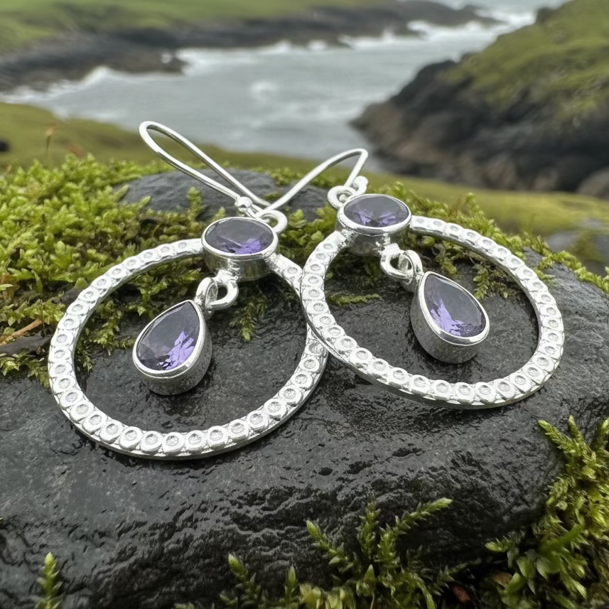 Briallen Gemstone Earrings — view 2