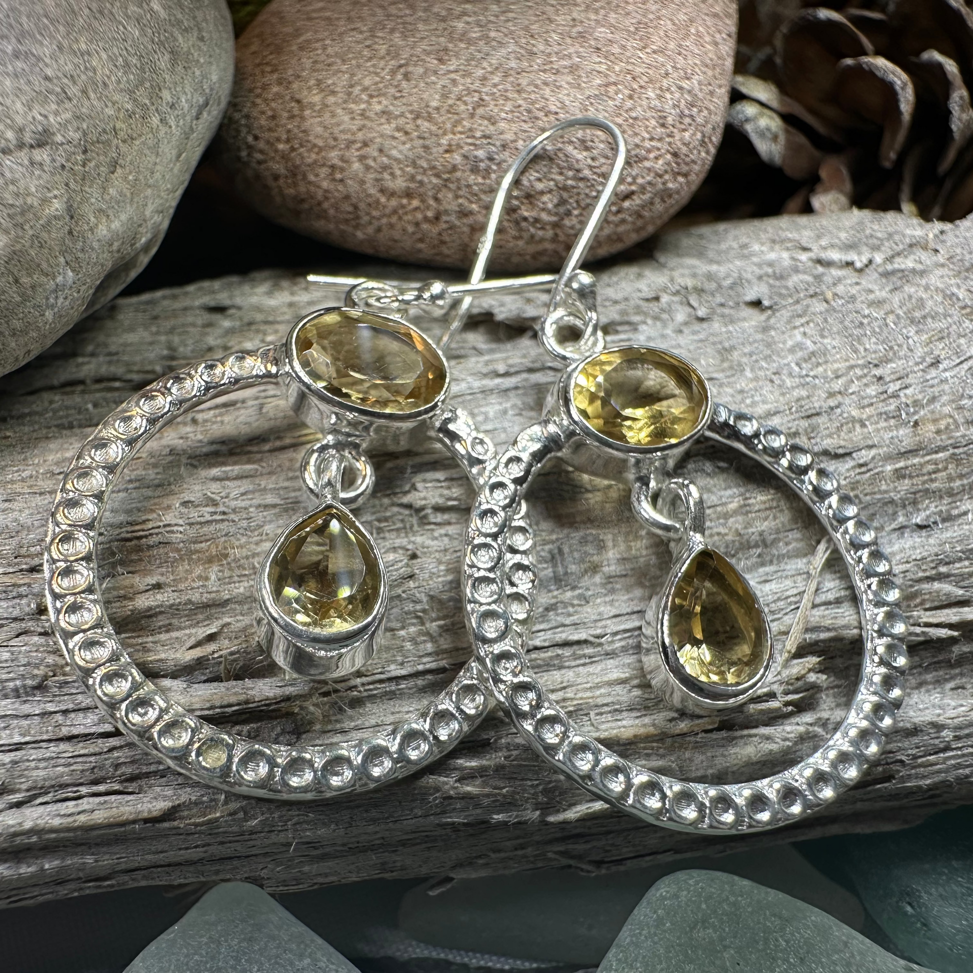 Briallen Gemstone Earrings — view 3