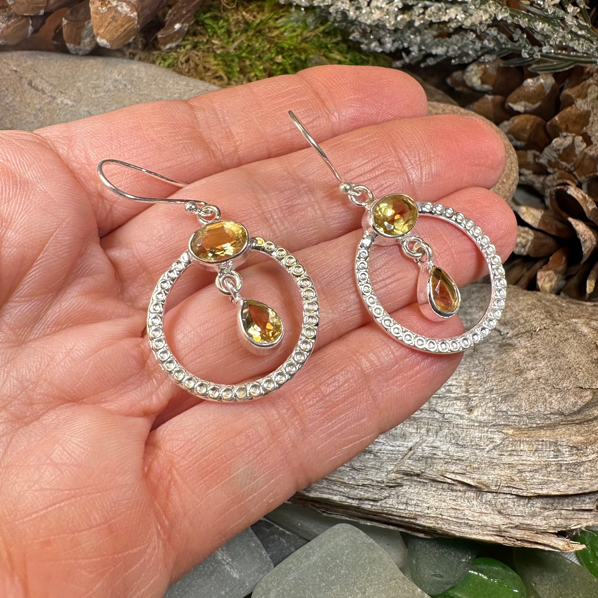 Briallen Gemstone Earrings — view 4