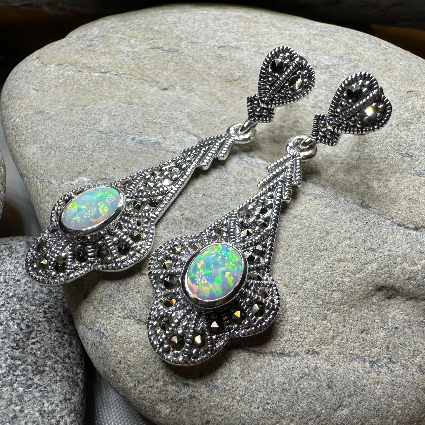 Alwena Marcasite Earrings
