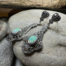 Load image into Gallery viewer, Alwena Marcasite Earrings
