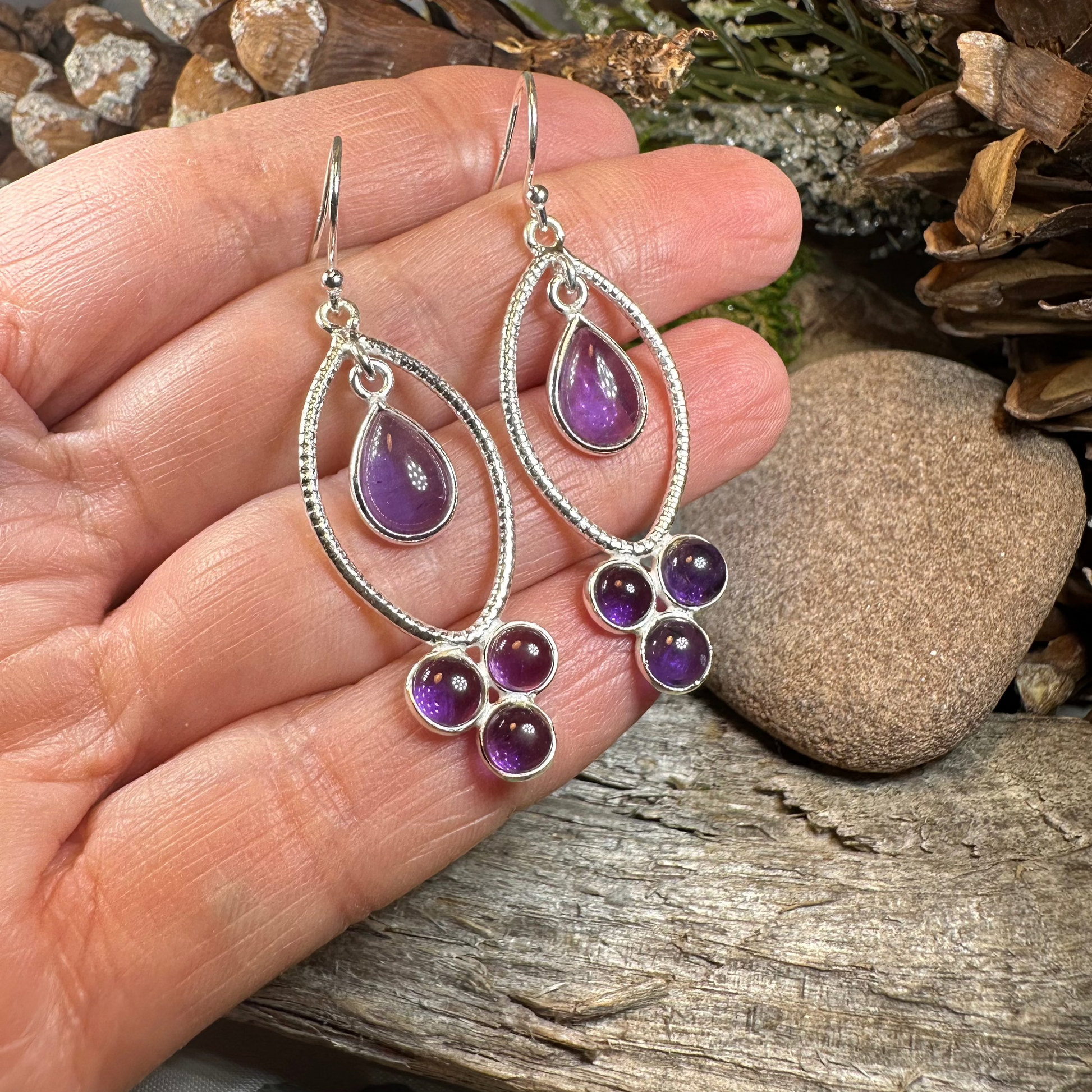 Brygid Celtic Goddess Earrings — view 3