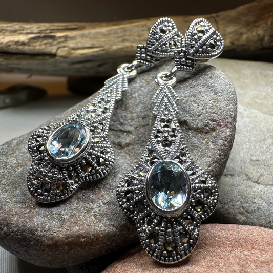 Alwena Marcasite Earrings — view 7