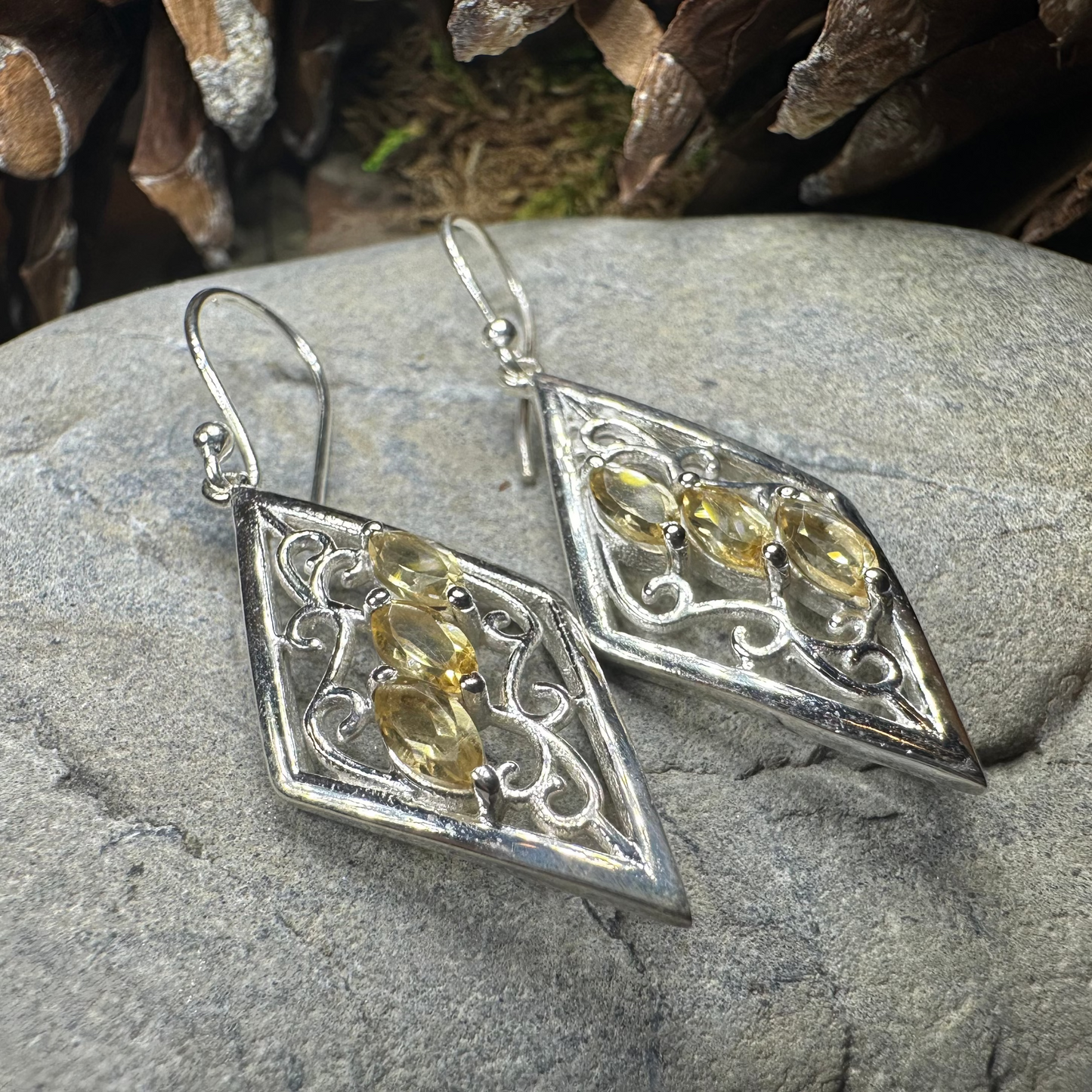 Mira Celtic Knot Earrings — view 4