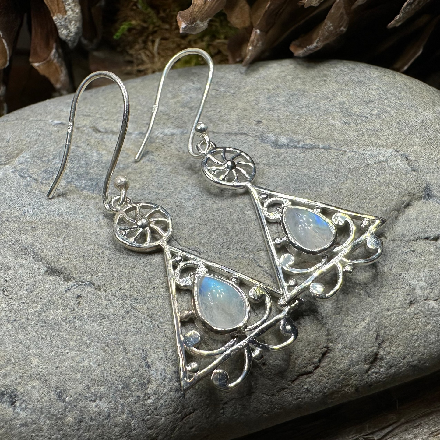 Celtic Wheel of Life Earrings — view 4