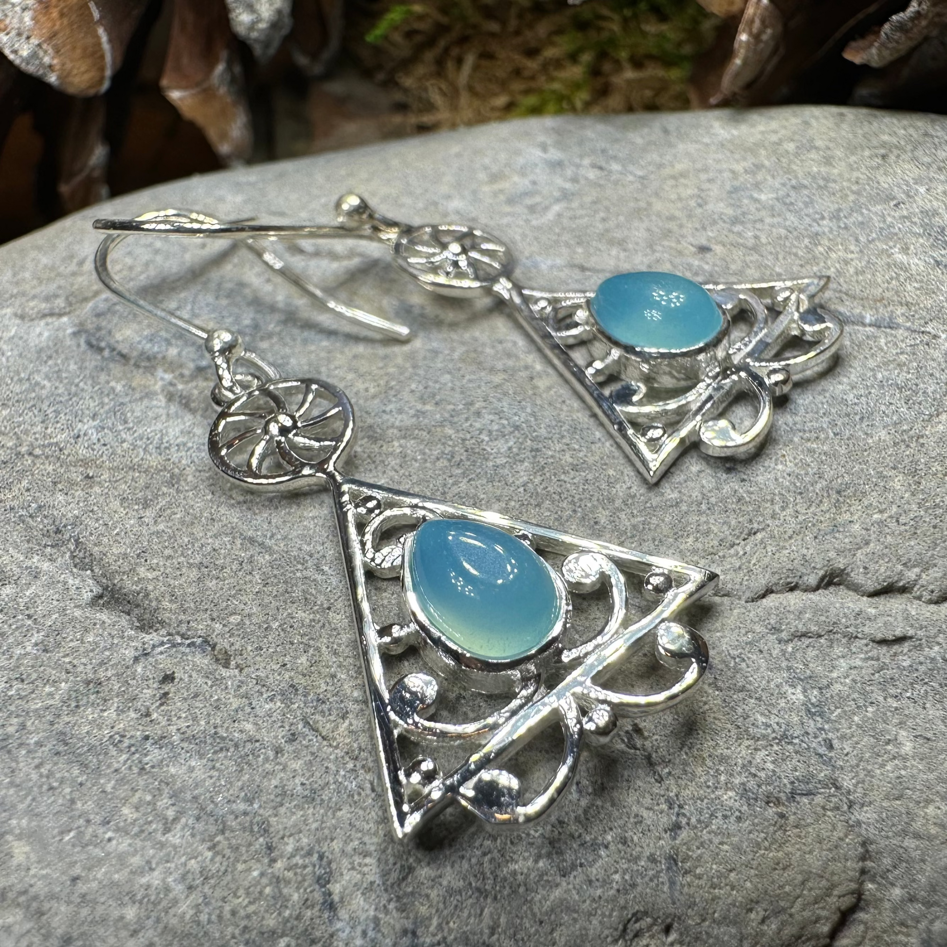 Celtic Wheel of Life Earrings — view 2