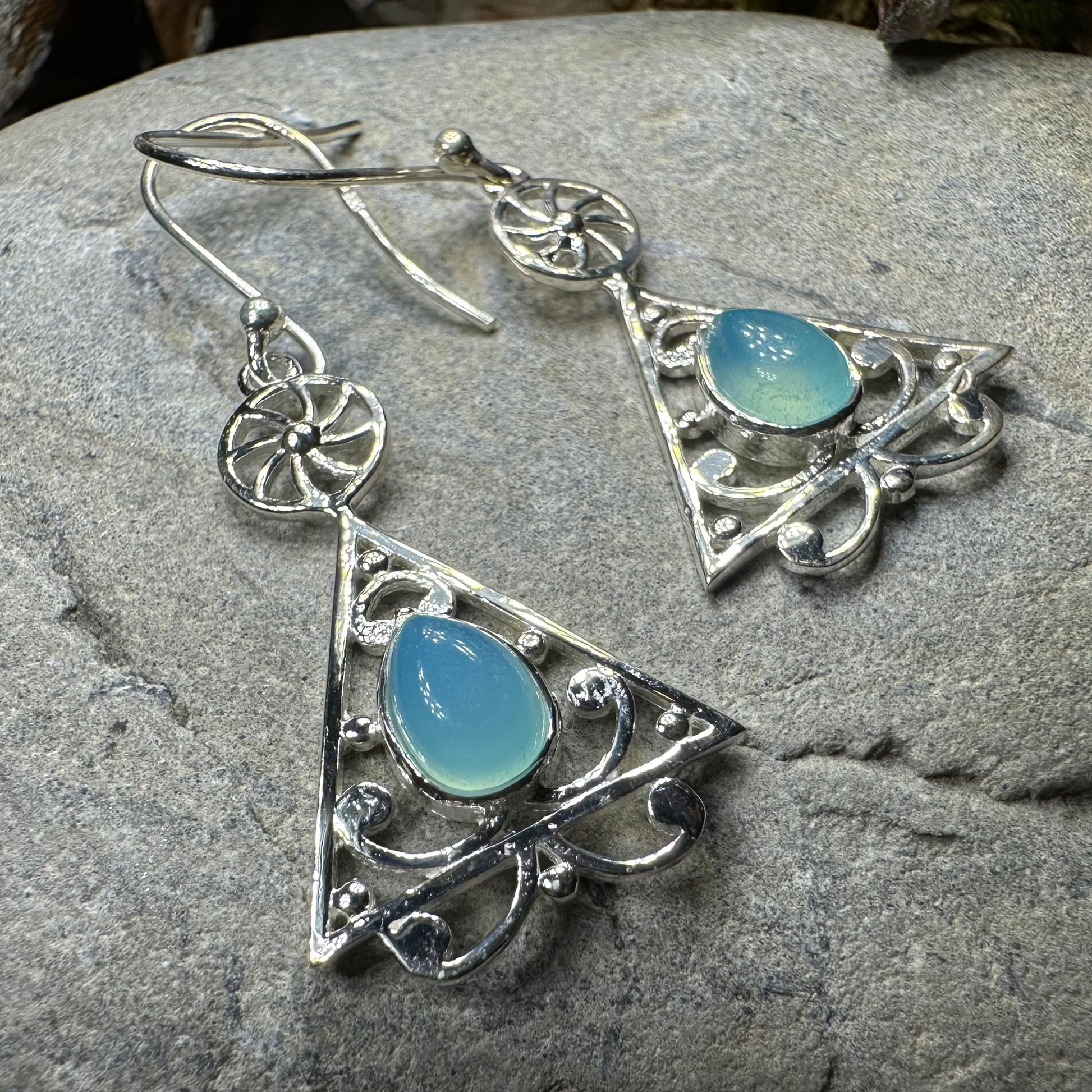 Celtic Wheel of Life Earrings — view 5