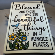 Load image into Gallery viewer, Christian Quote Blessing Wall Art
