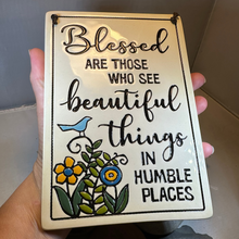 Load image into Gallery viewer, Christian Quote Blessing Wall Art
