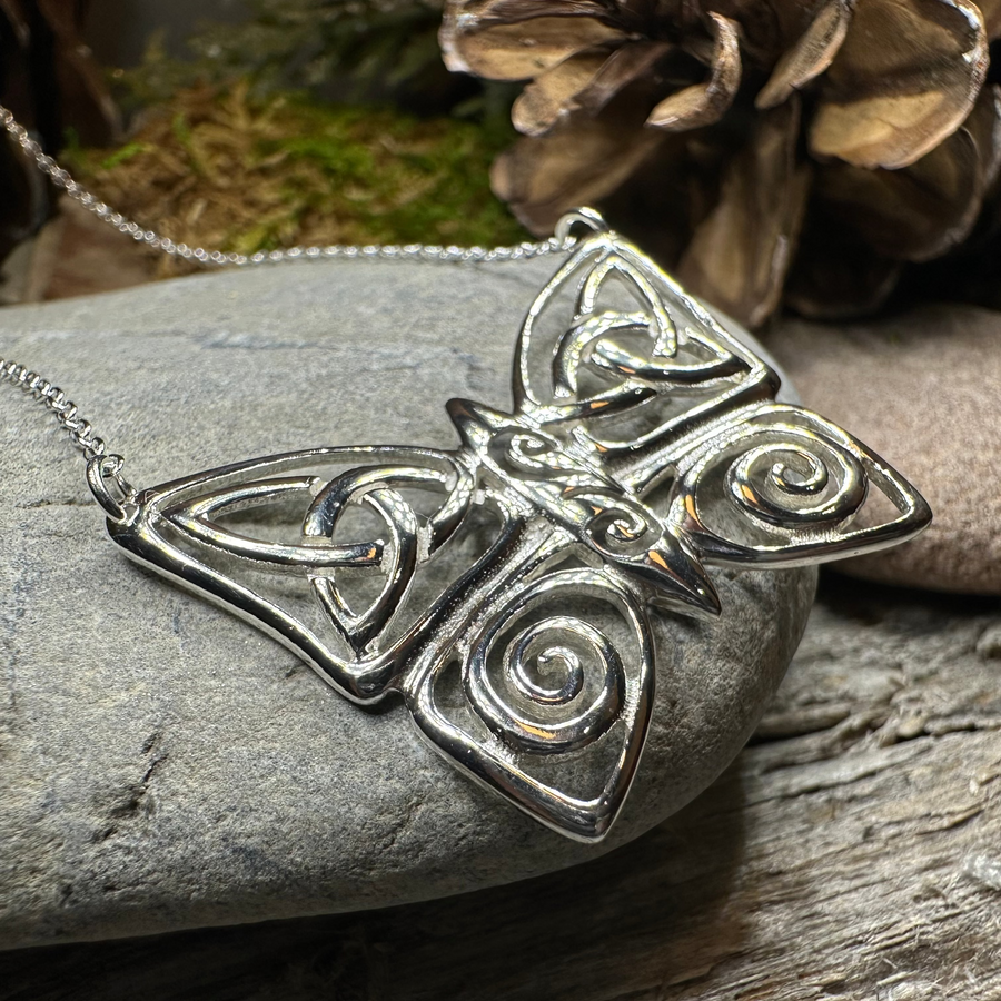 Sireena Butterfly Necklace - Made in Ireland
