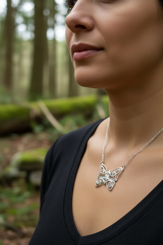 Sireena Butterfly Necklace - Made in Ireland