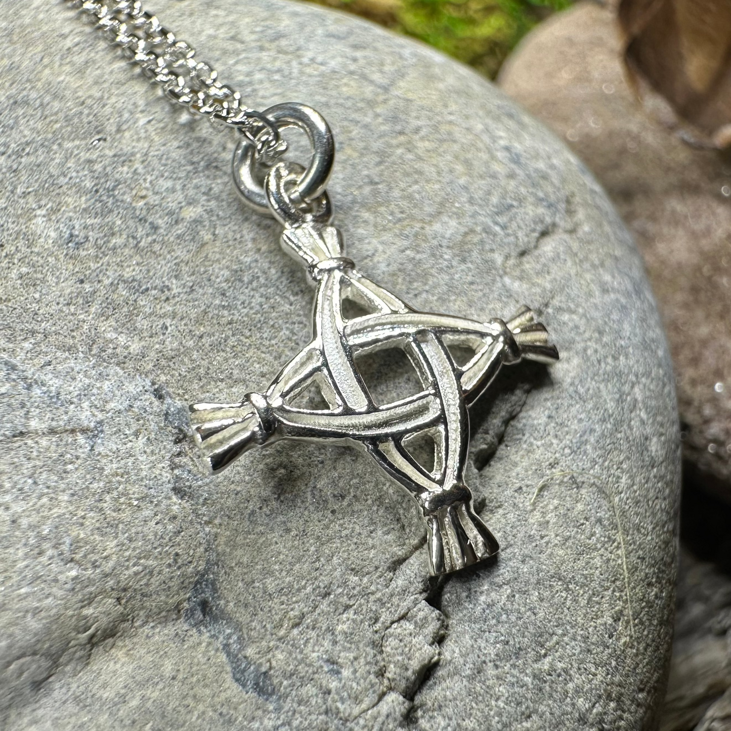 Kildare Saint Brigid's Cross Necklace