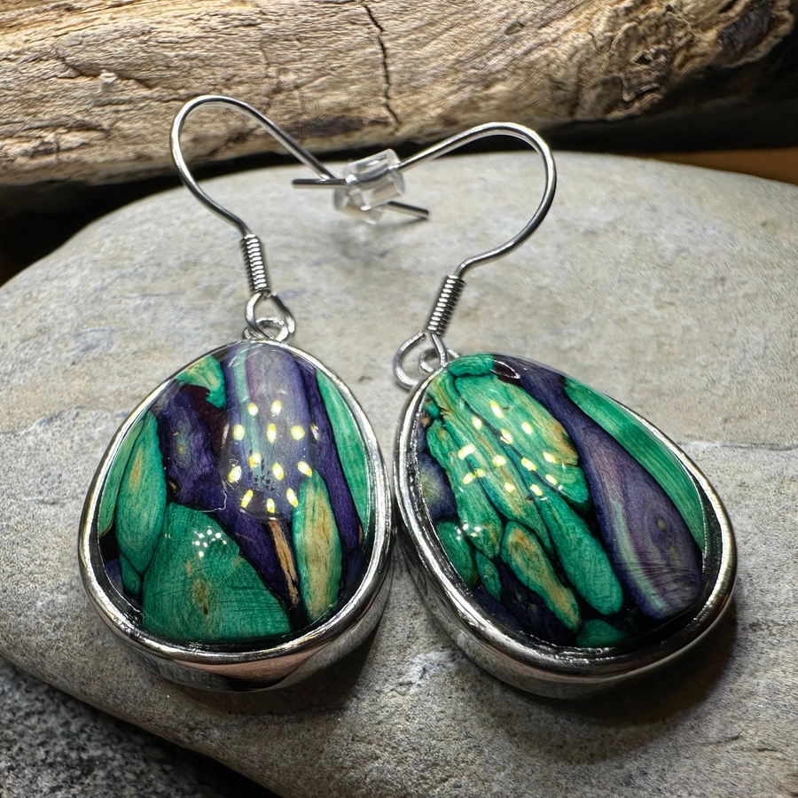 Scottish Heathergems Organic Earrings ~ Handmade in Scotland