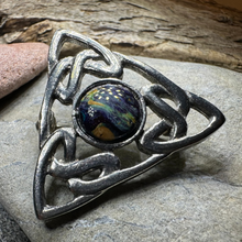Load image into Gallery viewer, Heathergems Pictish Celtic Knot Brooch
