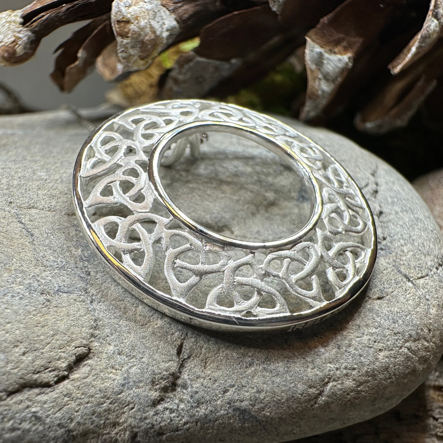 Forever Celtic Knot Necklace - Made in Ireland