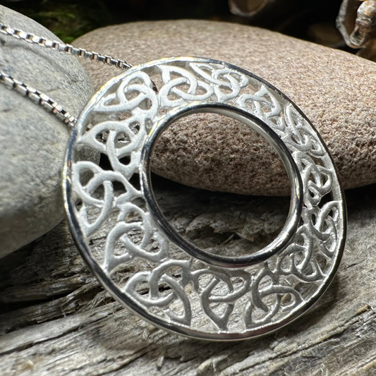 Forever Celtic Knot Necklace - Made in Ireland